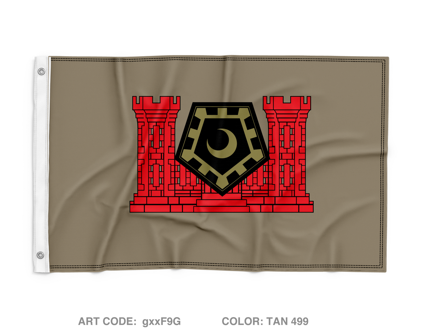 174th en co Wall Flag - gxxF9G