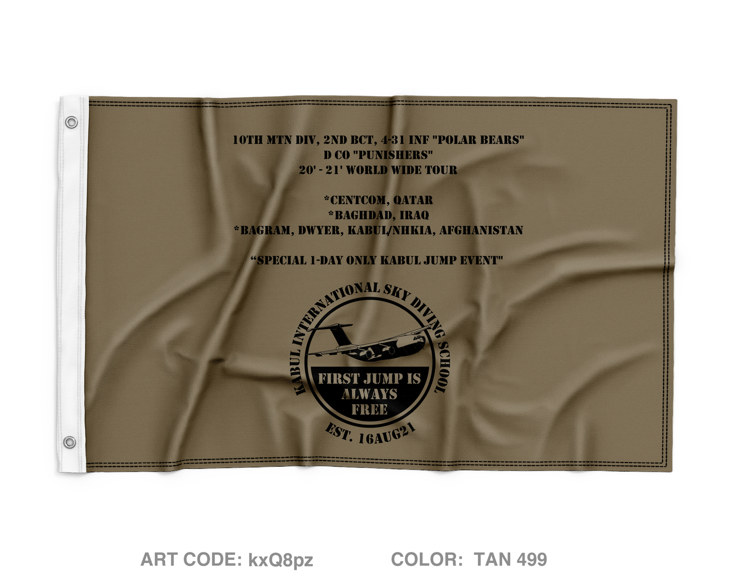 K-Vet Wall Flag - kxQ8pz