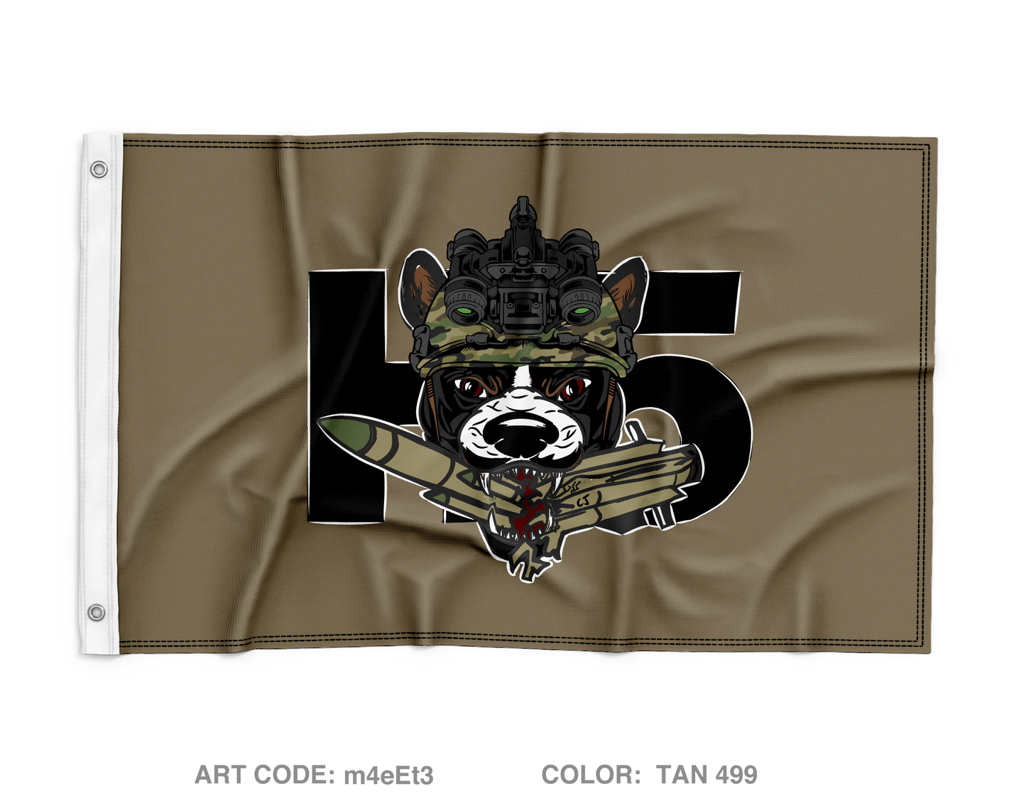 H5 - GSB - 5th SFG(A) Wall Flag - m4eEt3