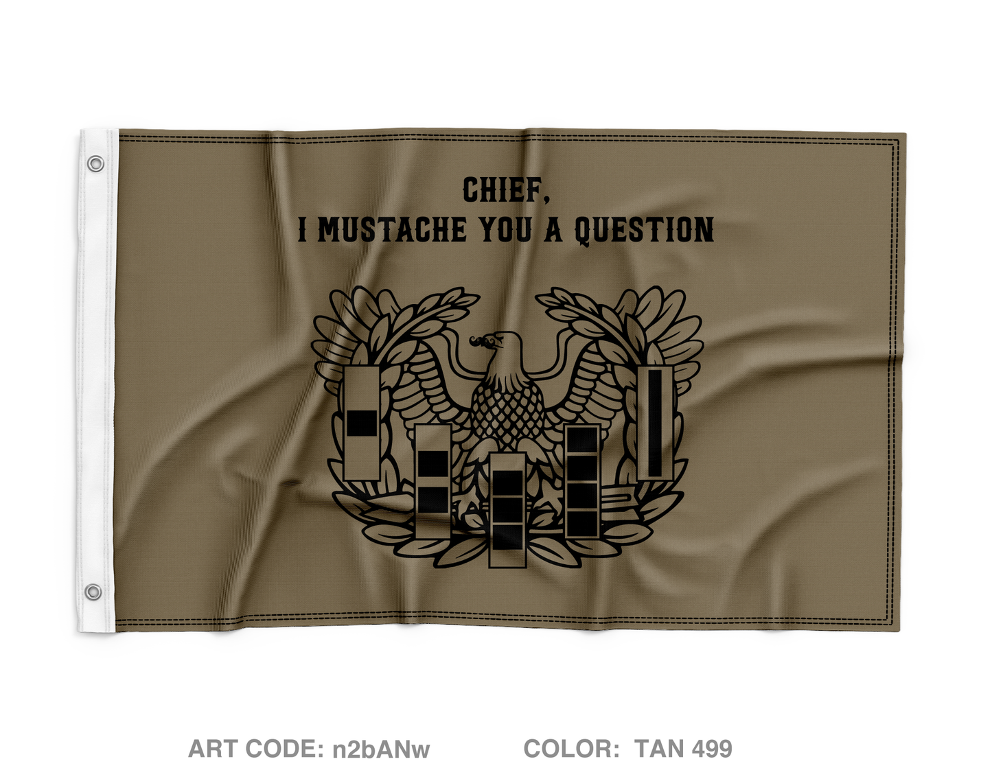 WOAC 255N Wall Flag - n2bANw