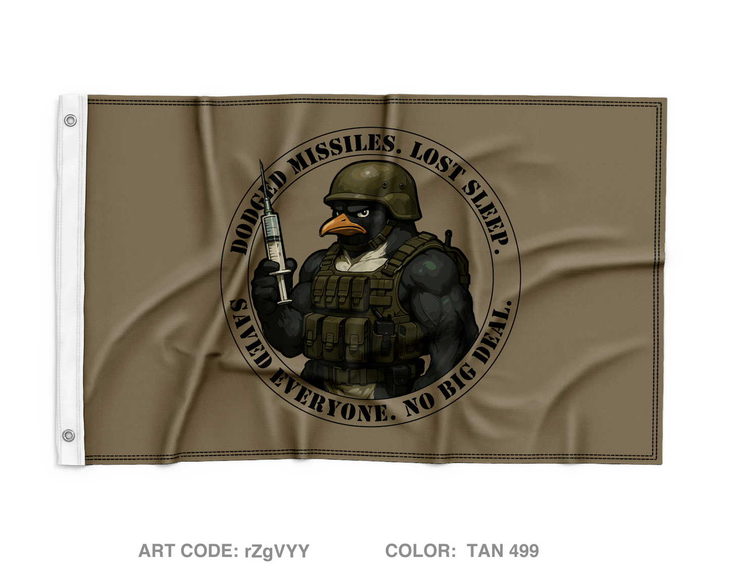 Army Troop Medical Clinic Wall Flag - rZgVYY