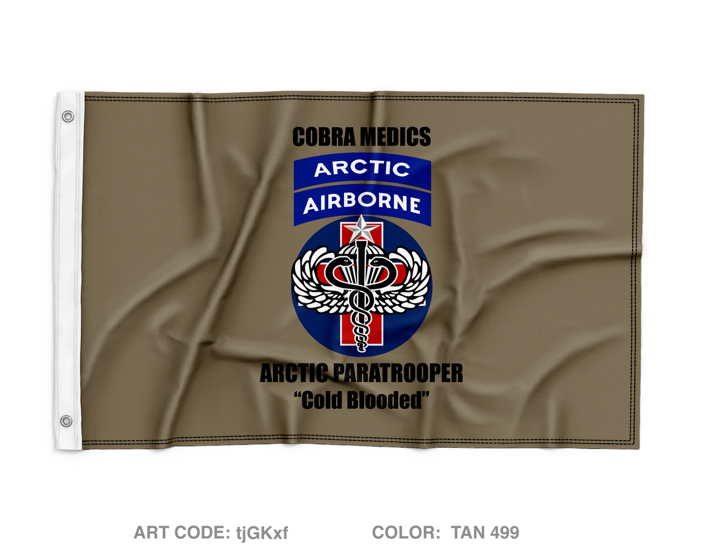 Cobra Medics 725 BSB Wall Flag - tjGKxf