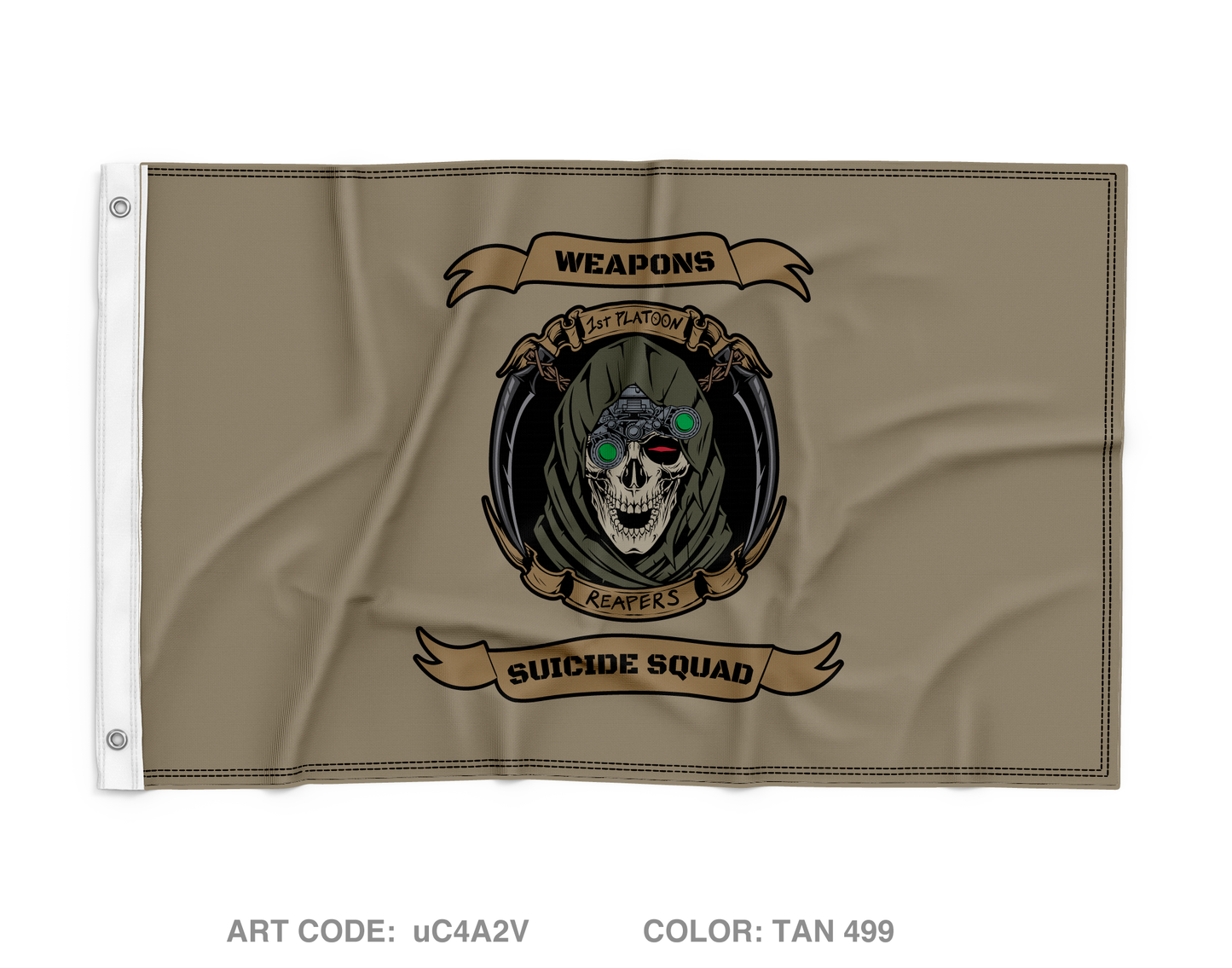 WPNs,1st PLT, Attack 2-502IN Wall Flag - uC4A2V