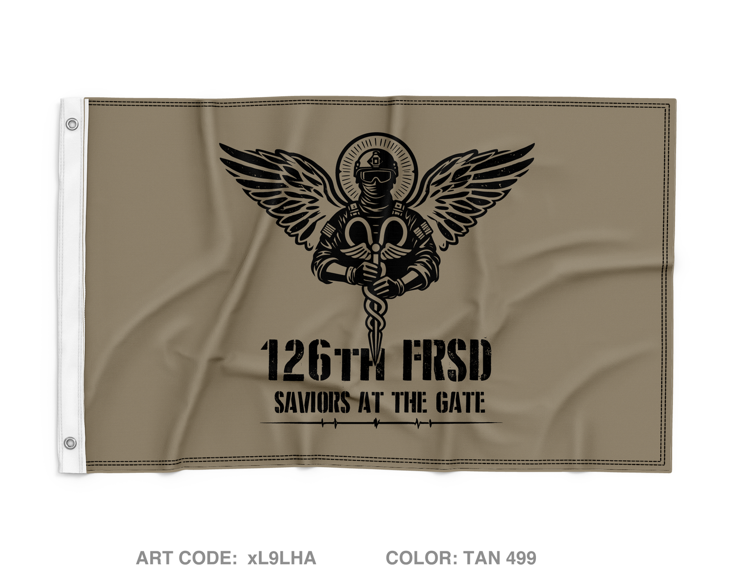 126th FRSD Wall Flag - xL9LHA