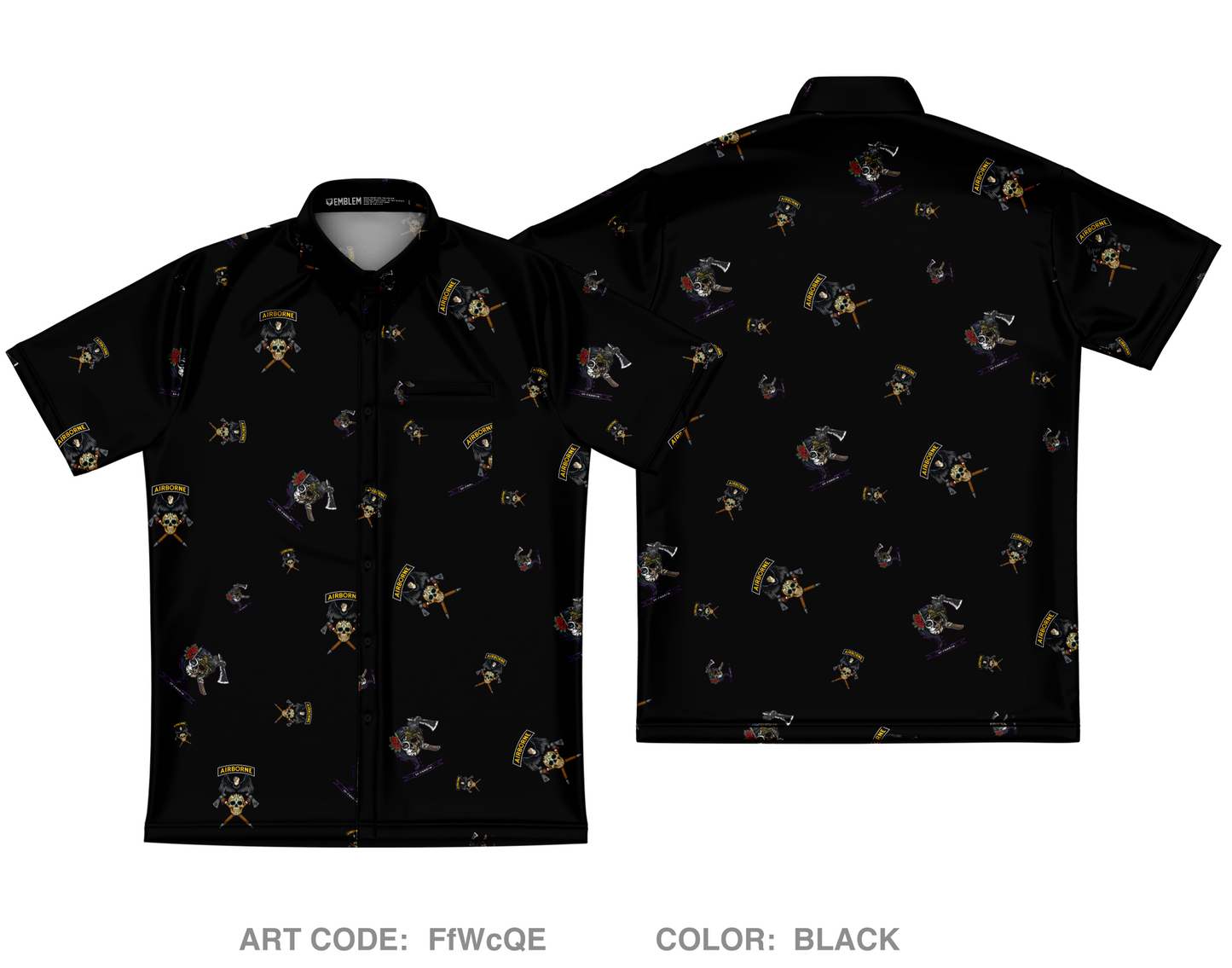 D Co 98th CA BN (SO) (A) Core Men's SS Performance Party Shirt - FfWcQE