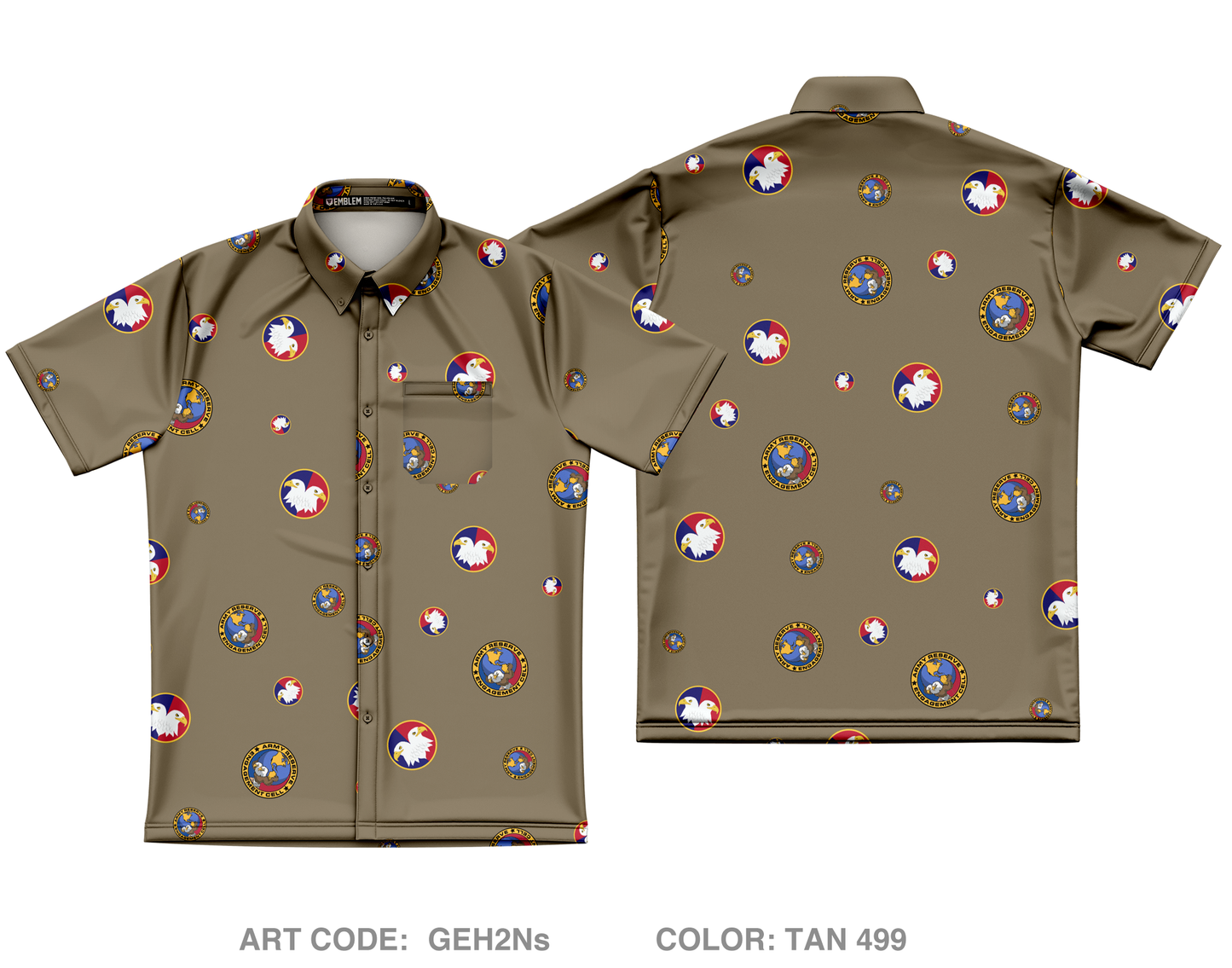 AREC PMO Core Men's SS Performance Party Shirt - GEH2Ns
