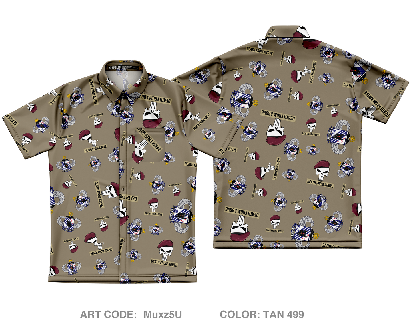 1/505 PIR Core Men's SS Performance Party Shirt - Muxz5U