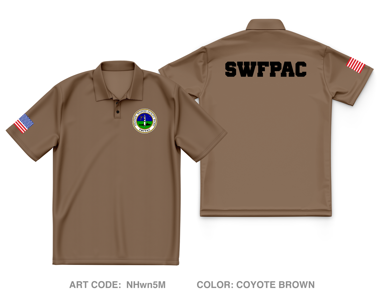 SWFPAC Core Men's SS Performance Polo - NHwn5M