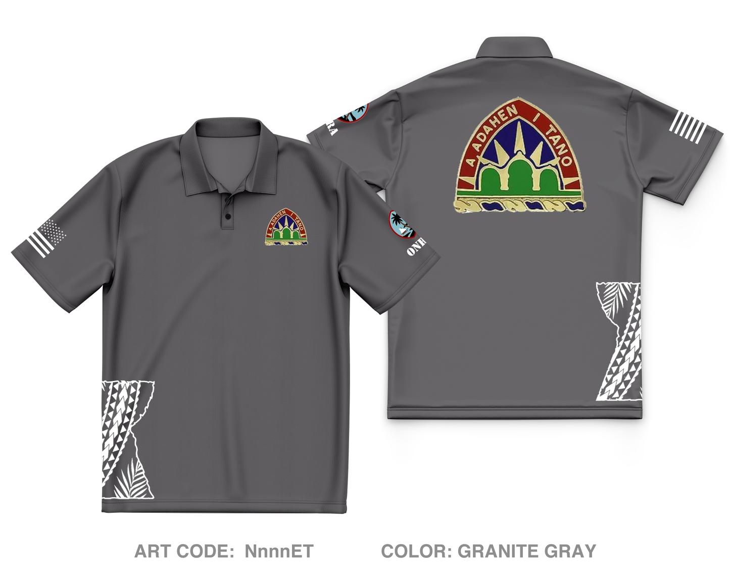 GUARNG Element Core Men's SS Performance Polo - NnnnET