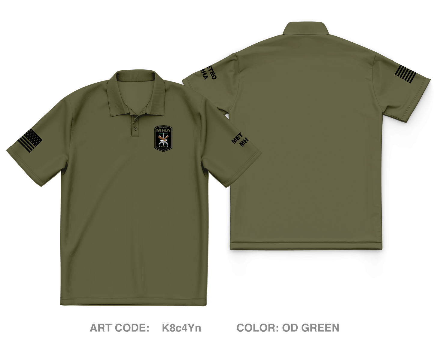 METRO CNT Core Men's SS Performance Polo - K8c4Yn