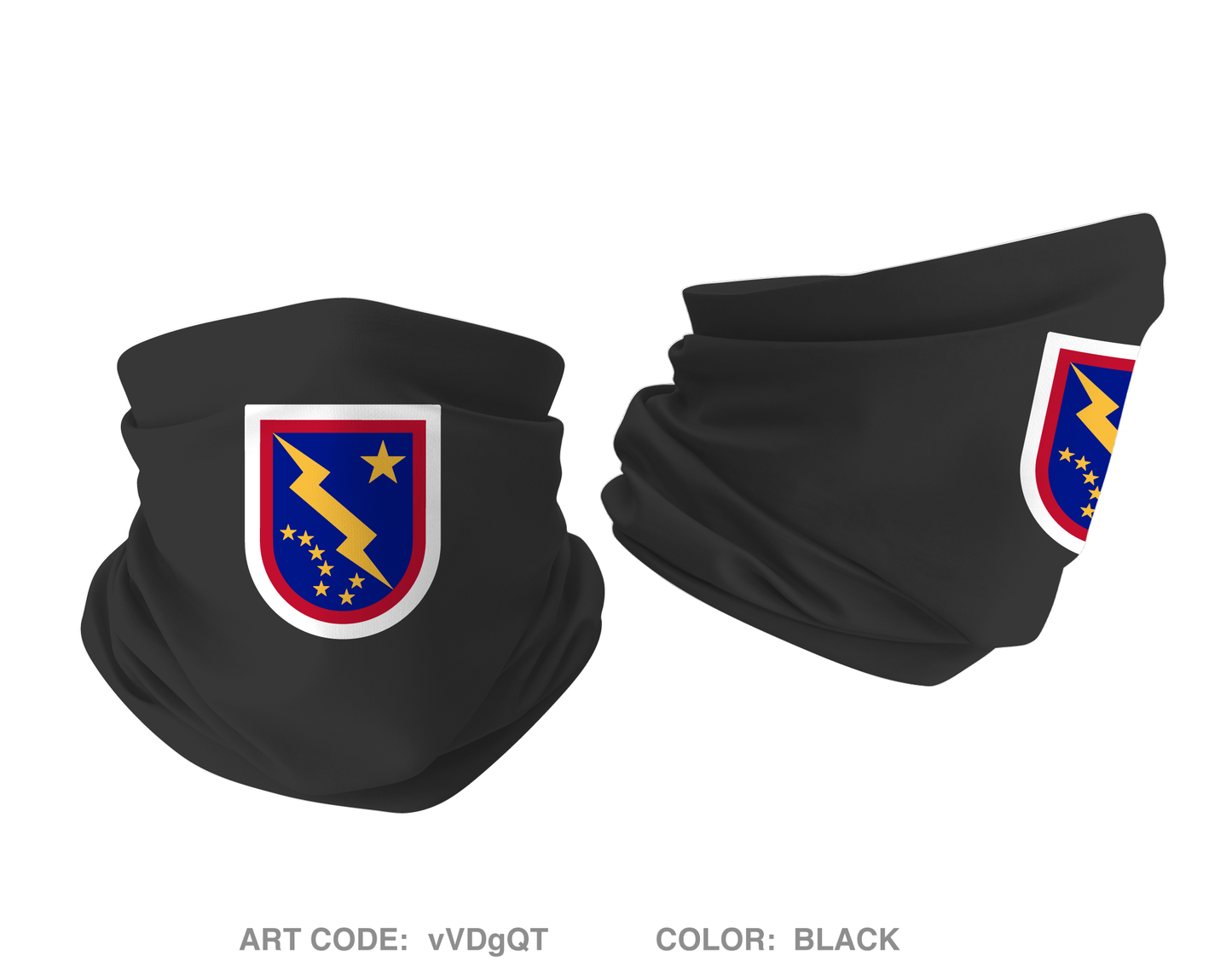 HHBN, 11th Airborne Division Emblem Gaiter - vVDgQT