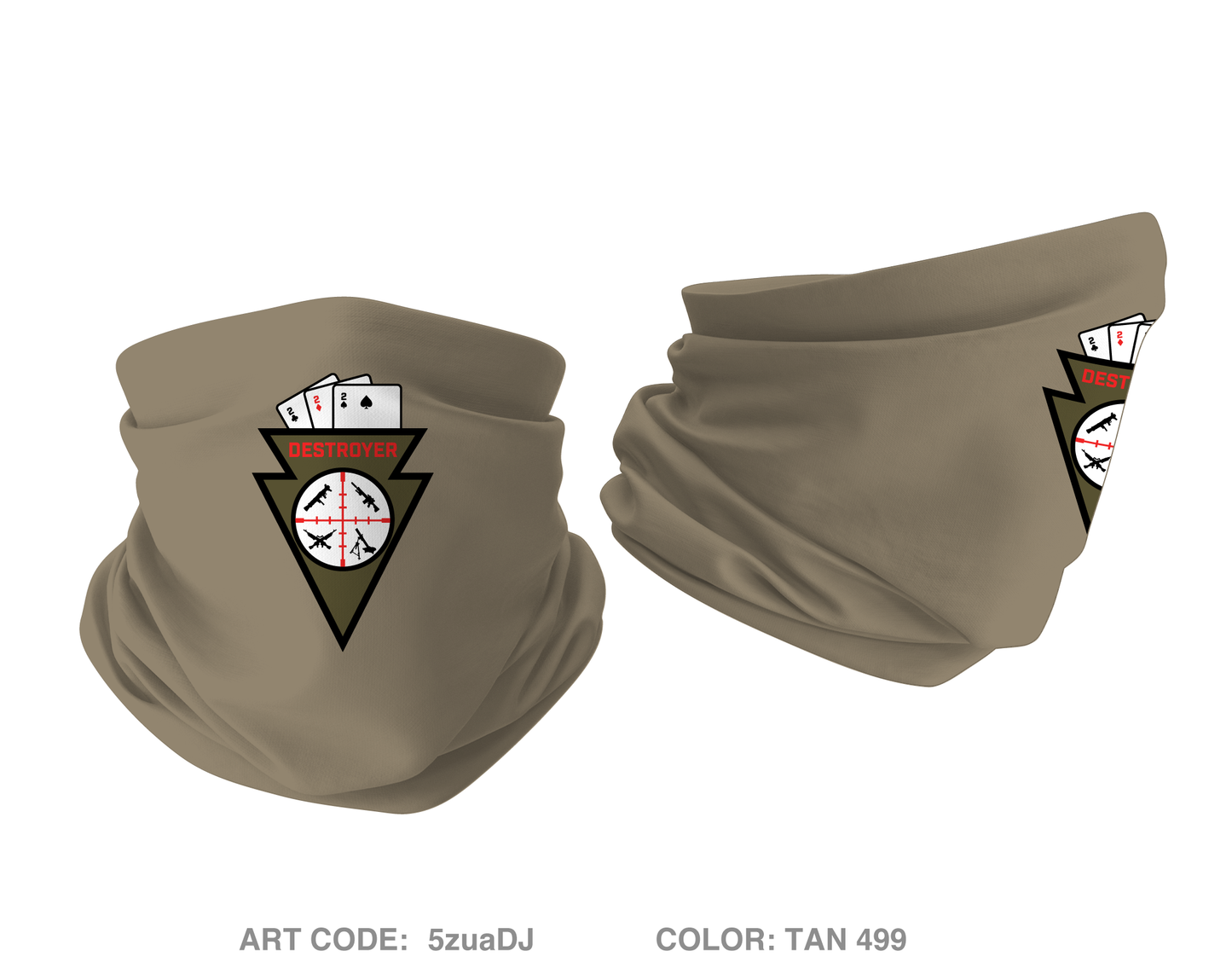 D CO 2-22 IN BN 1MBCT Emblem Gaiter - 5zuaDJ
