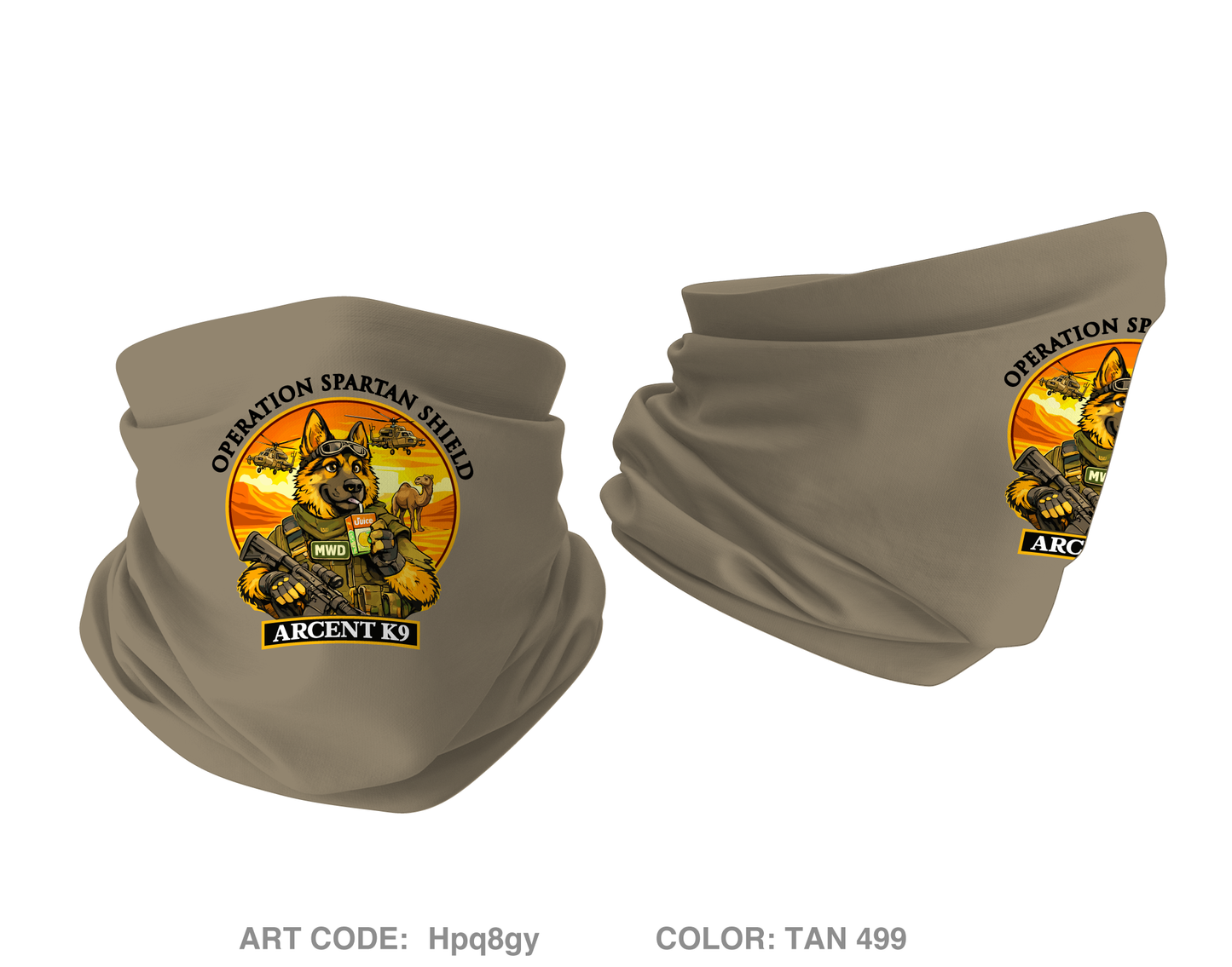 ARCENT K9 Emblem Gaiter - Hpq8gy