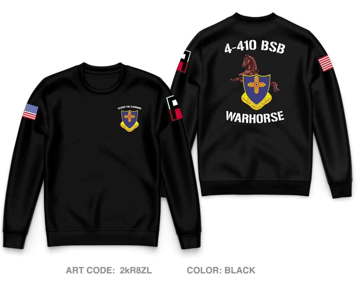 4-410 Warhorse Core Men's Crewneck Performance Sweatshirt - 2kR8ZL