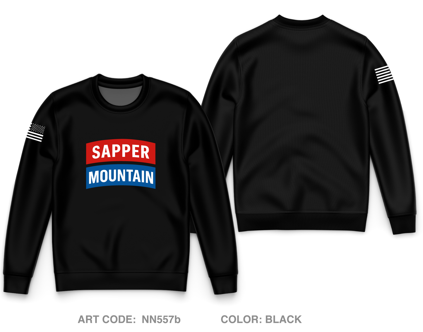 63D Combat Engineer Company - Infantry Core Men's Crewneck Performance Sweatshirt - NN557b