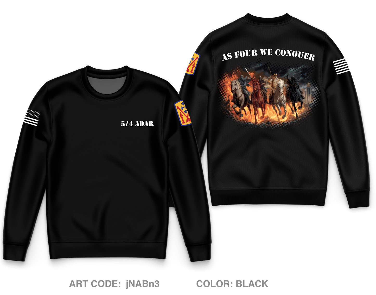 Alpha 5/4 ADAR Core Men's Crewneck Performance Sweatshirt - jNABn3