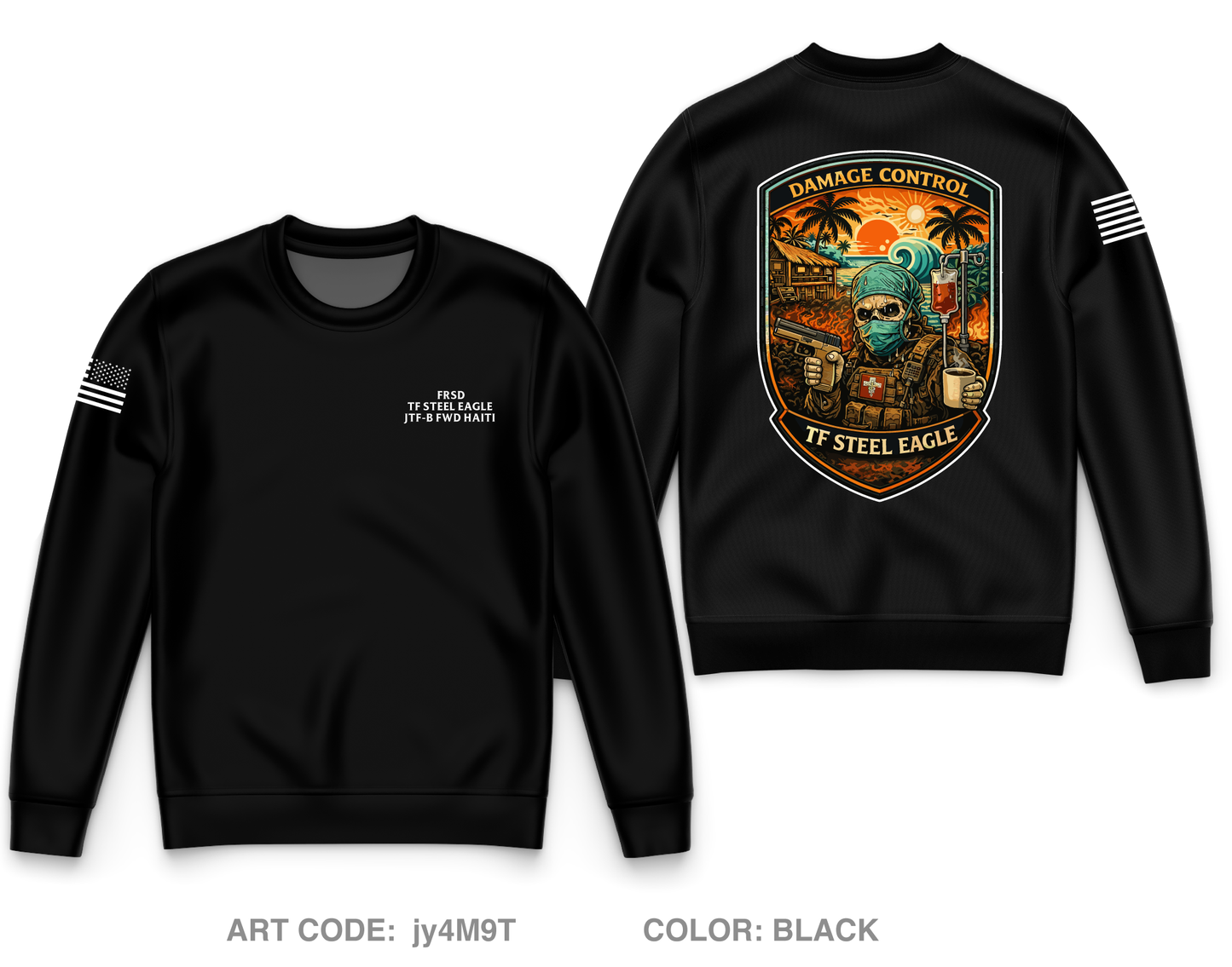 Island Time Core Men's Crewneck Performance Sweatshirt - jy4M9T