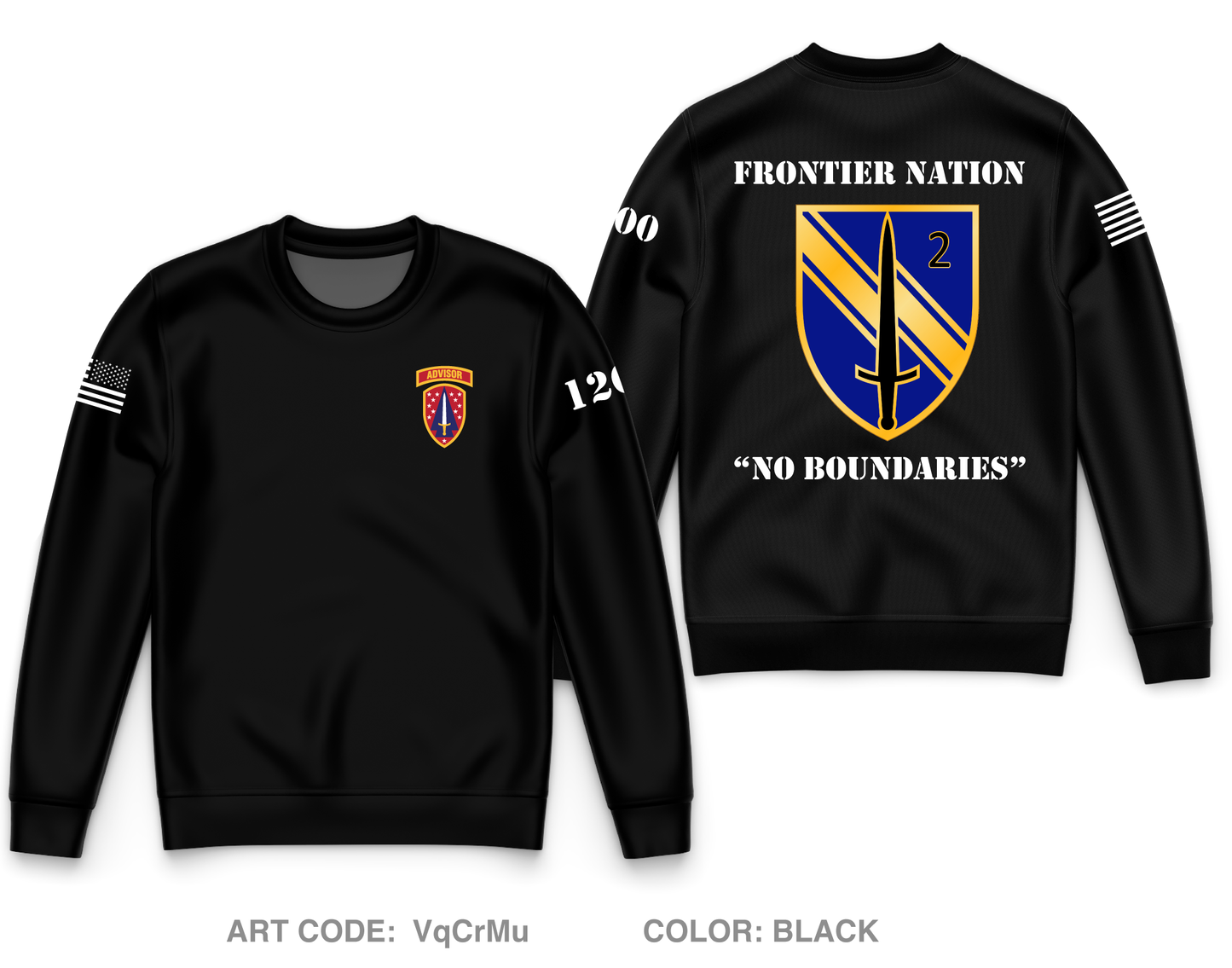 HHC, 2BN, 1SFAB Core Men's Crewneck Performance Sweatshirt - VqCrMu