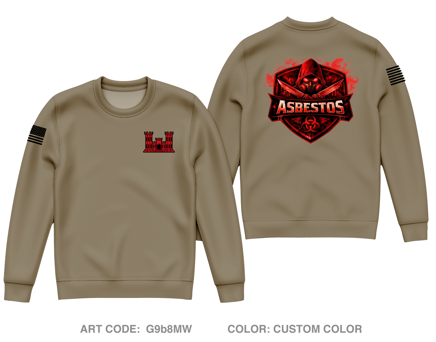 Team A 02-26 Core Men's Crewneck Performance Sweatshirt - G9b8MW