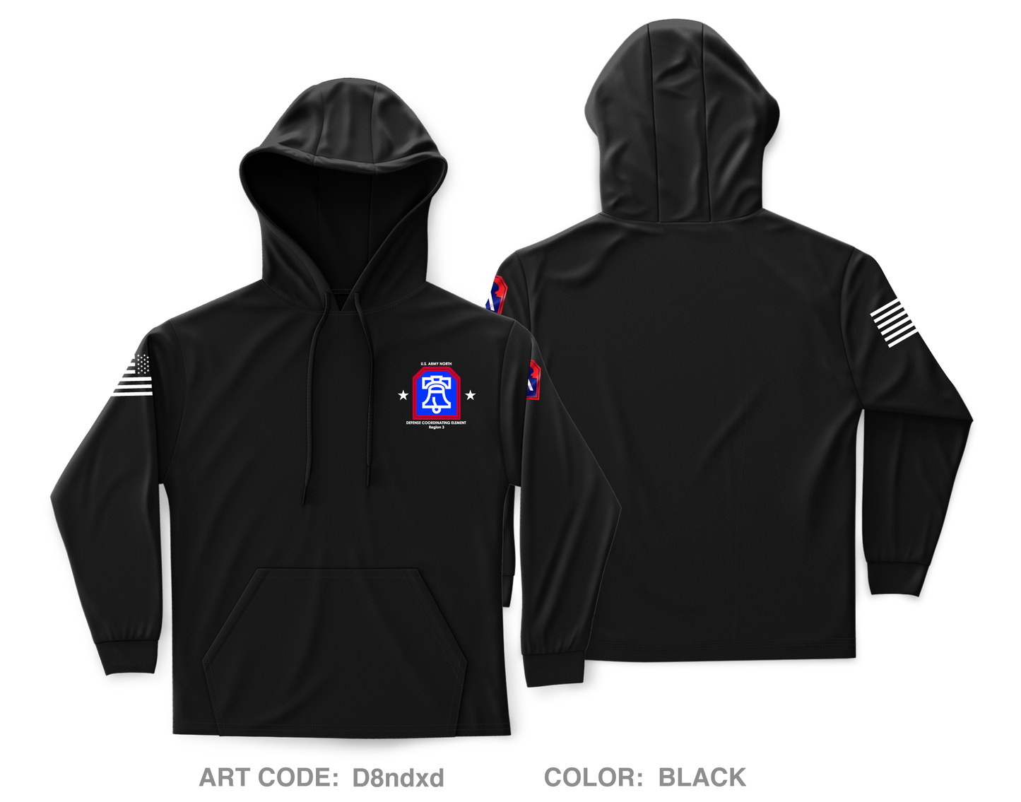 DCE Region 3 Core Men's Hooded Performance Sweatshirt - D8ndxd