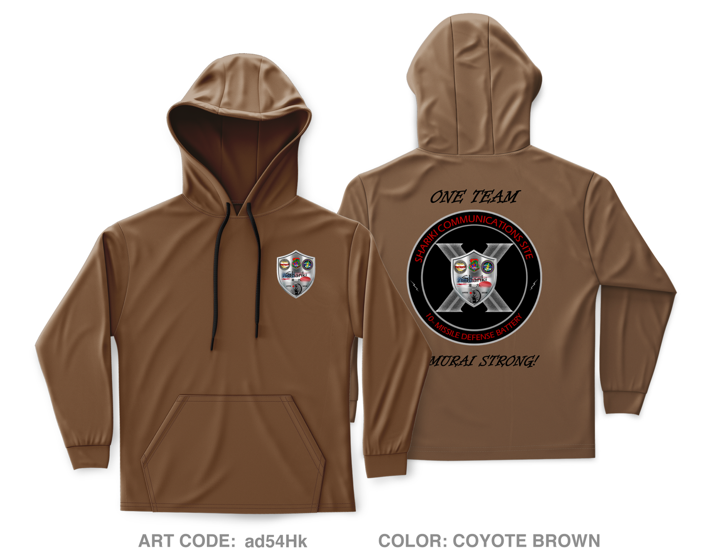 38 ADA BDE Core Men's Hooded Performance Sweatshirt - ad54Hk