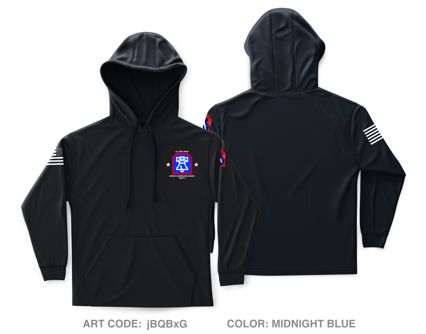 DCE Region 3 Core Men's Hooded Performance Sweatshirt - jBQBxG