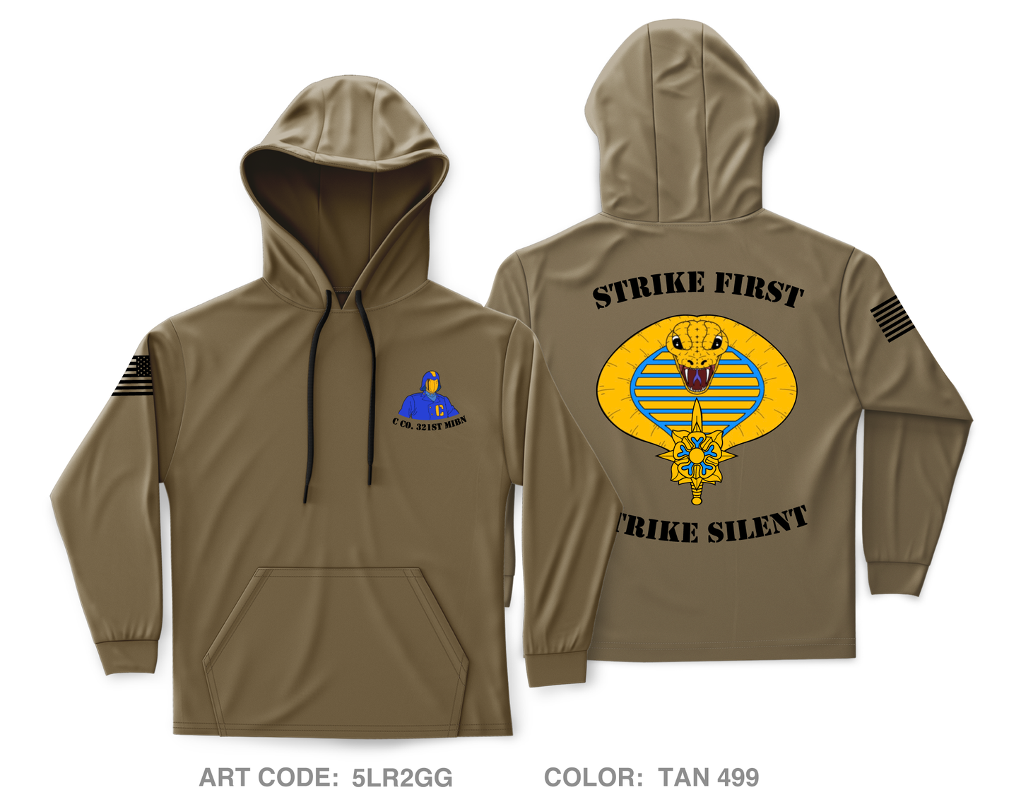 321 MIBN C Co Core Men's Hooded Performance Sweatshirt - 5LR2GG