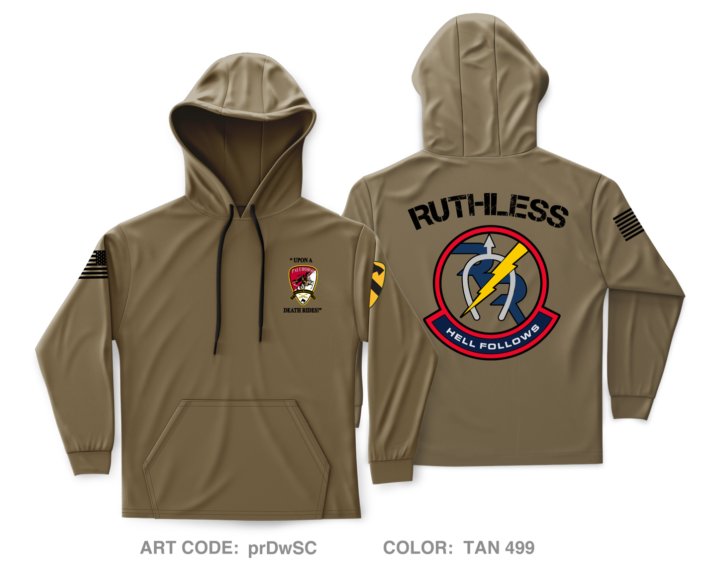 HHT/7-17 ACS Core Men's Hooded Performance Sweatshirt - prDwSC