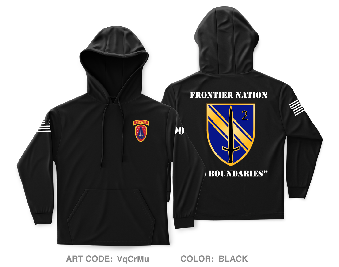 HHC, 2BN, 1SFAB Core Men's Hooded Performance Sweatshirt - VqCrMu