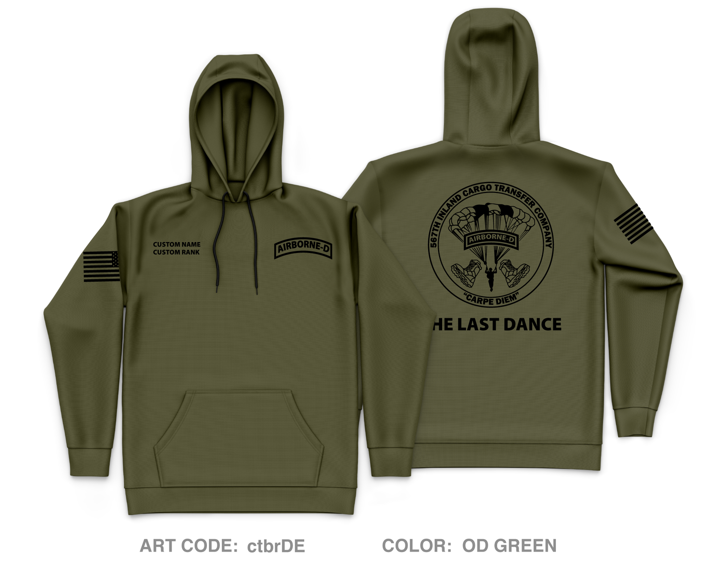 CUSTOM 567 ICTC Core Men's Hooded Performance Sweatshirt - ctbrDE