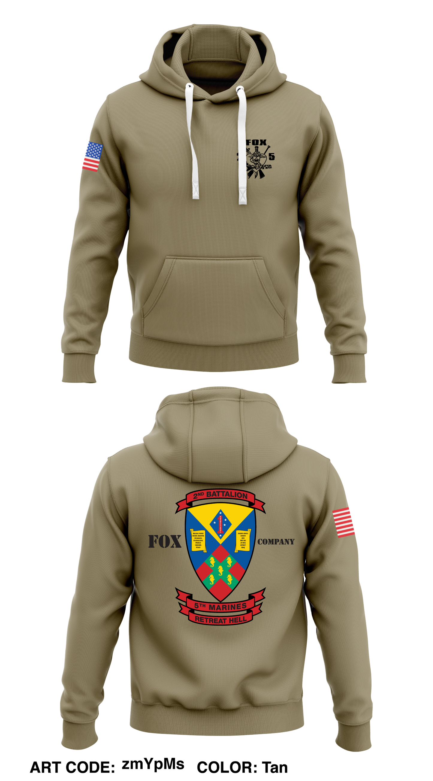 2/5 Fox Co Store 1 Core Men's Hooded Performance Sweatshirt - zmYpMs