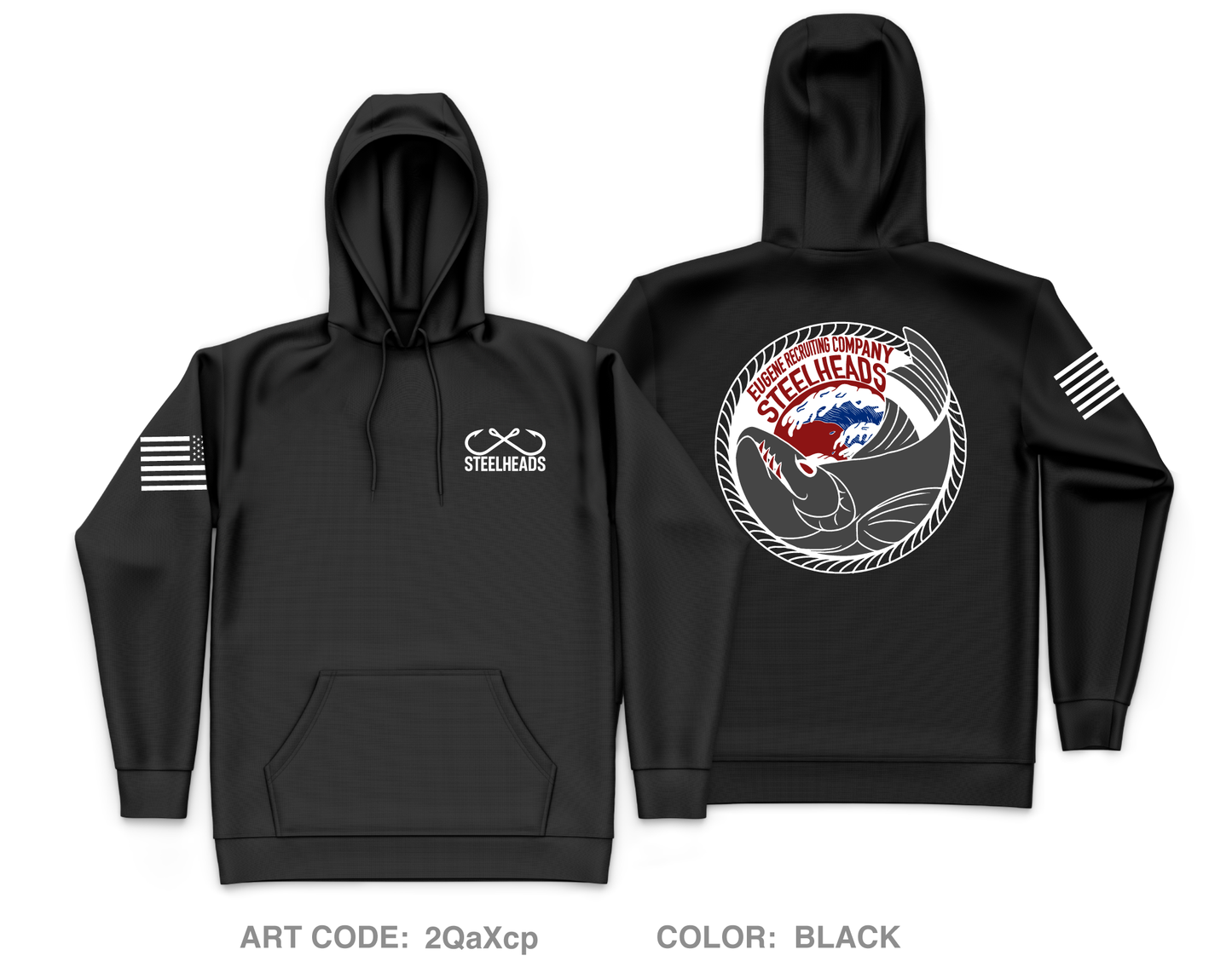 Eugene Recruiting Company Core Men's Hooded Performance Sweatshirt - 2QaXcp