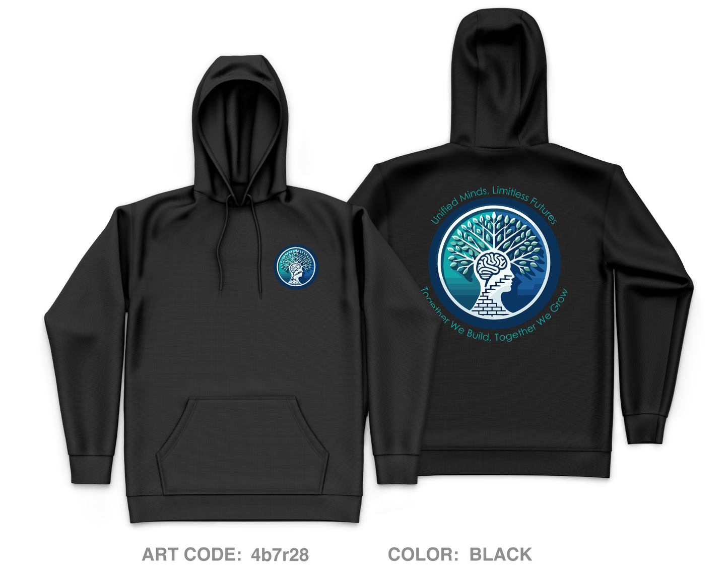 2025 Equal Opportunity Worldwide Core Men's Hooded Performance Sweatshirt - 4b7r28