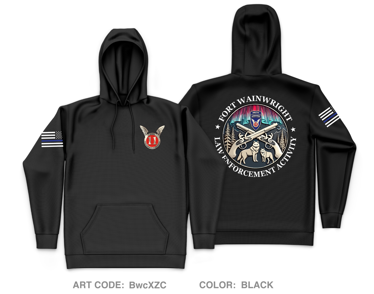 FWA LEA Core Men's Hooded Performance Sweatshirt - BwcXZC