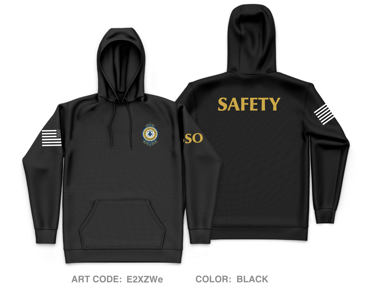 Blesses Fundraising Collection Core Men's Hooded Performance Sweatshirt - E2XZWe