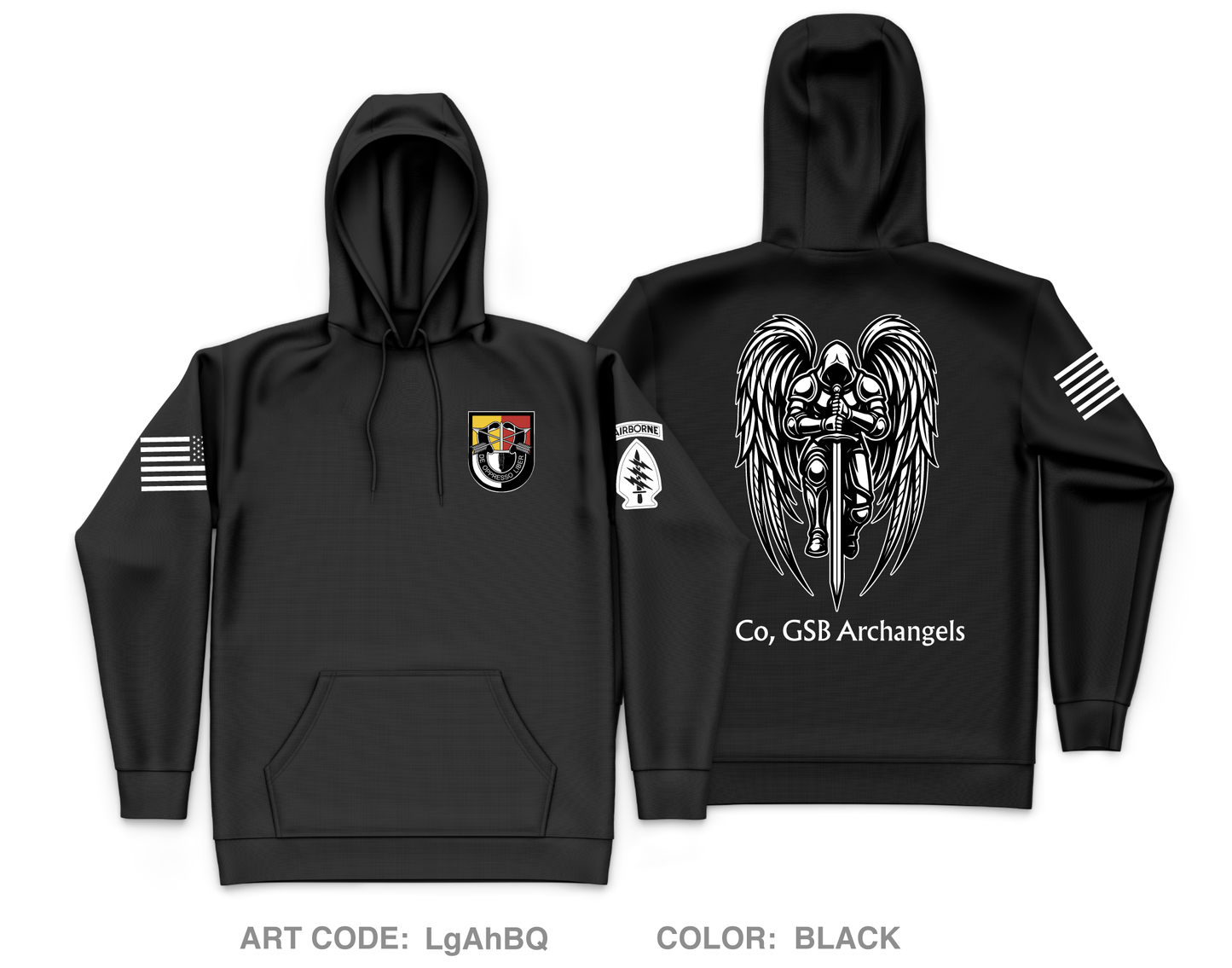 A Co, GSB, 3SFG(A) Core Men's Hooded Performance Sweatshirt - LgAhBQ