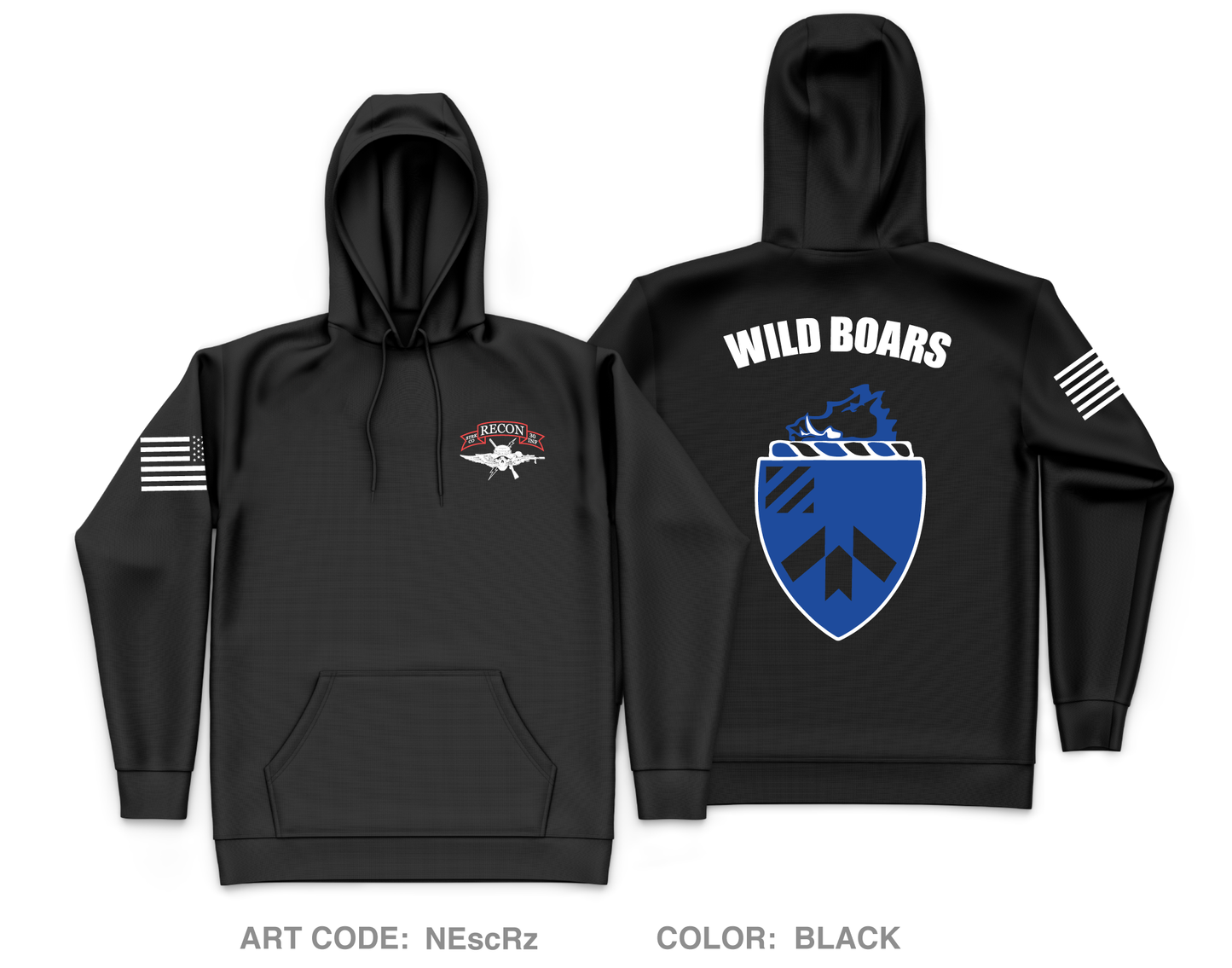 Scout PLT, 2-30 IN Core Men's Hooded Performance Sweatshirt - NEscRz