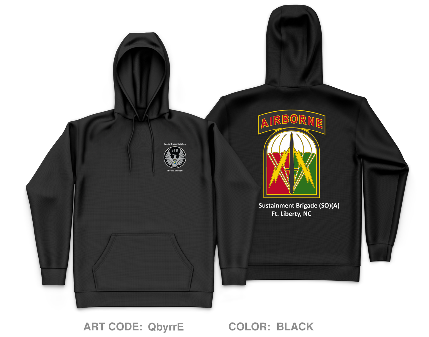 Special Troops Battalion, 528th Sustainment Brigade Core Men's Hooded Performance Sweatshirt - QbyrrE
