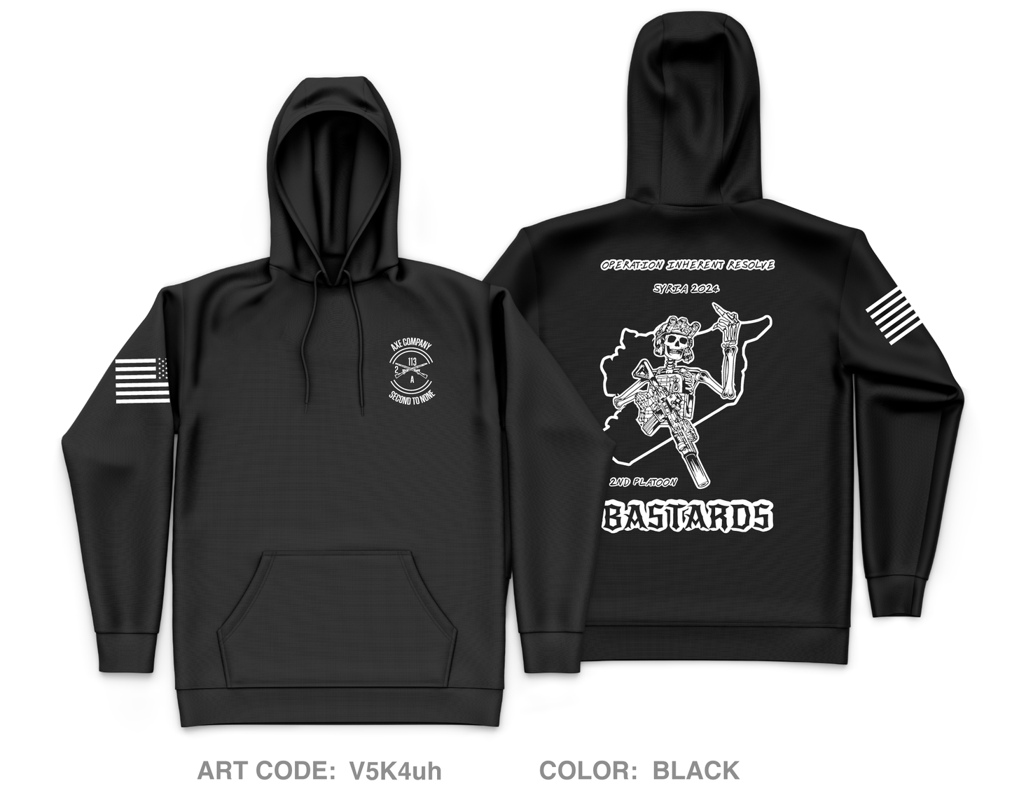 A co 2nd 113th Core Men's Hooded Performance Sweatshirt - V5K4uh