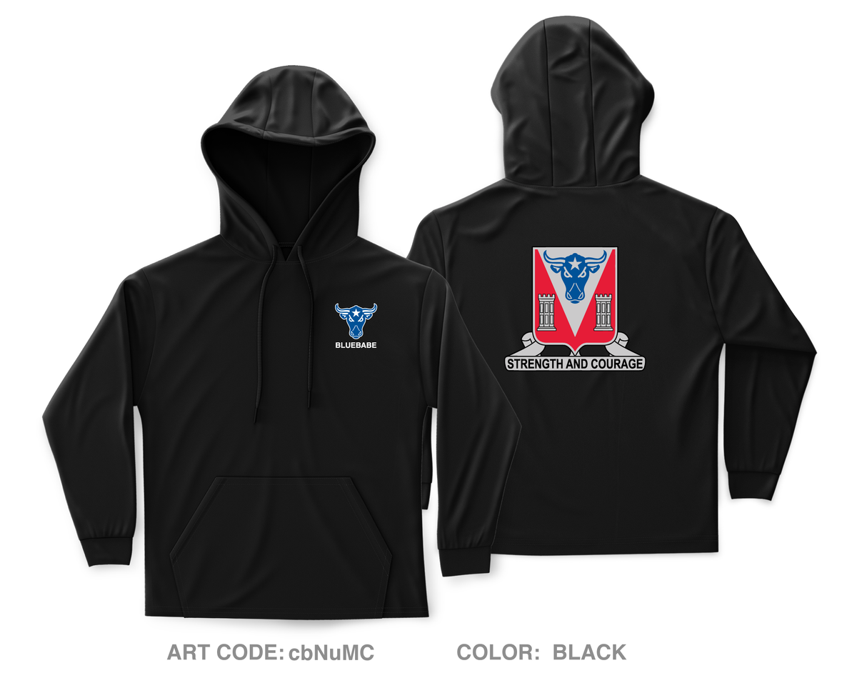 82 BEB, 2ABCT, 1ID FundaRaising Collection Core Men's Hooded Performance Sweatshirt - cbNuMC