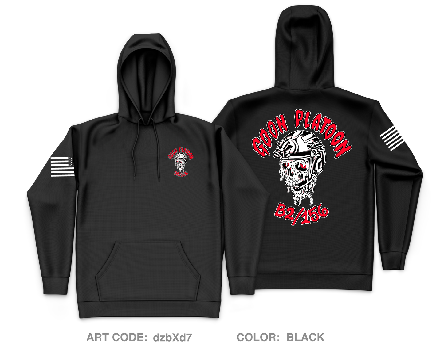 Goon Platoon Store 1 Core Men's Hooded Performance Sweatshirt - dzbXd7