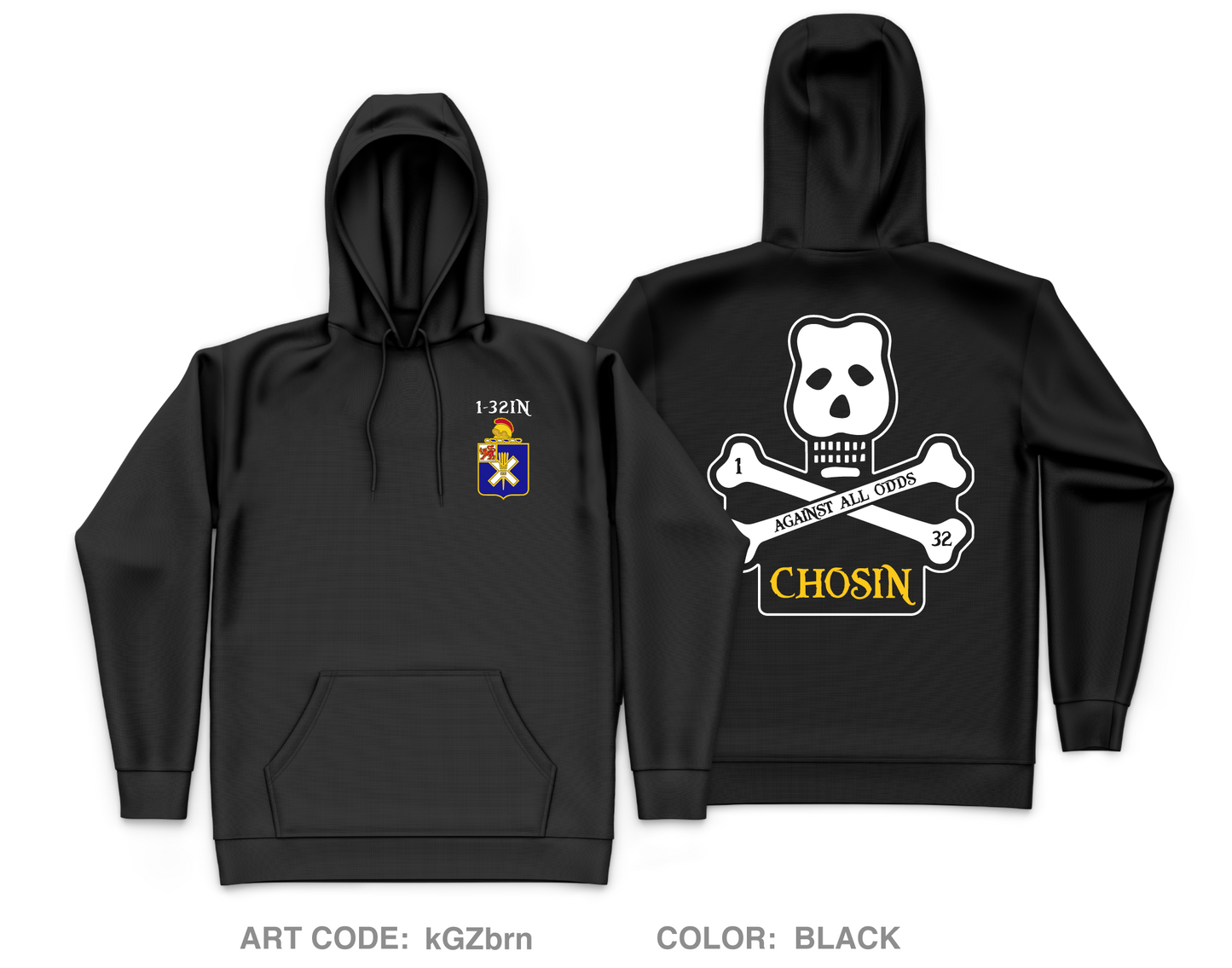 1-32IN BN Core Men's Hooded Performance Sweatshirt - kGZbrn