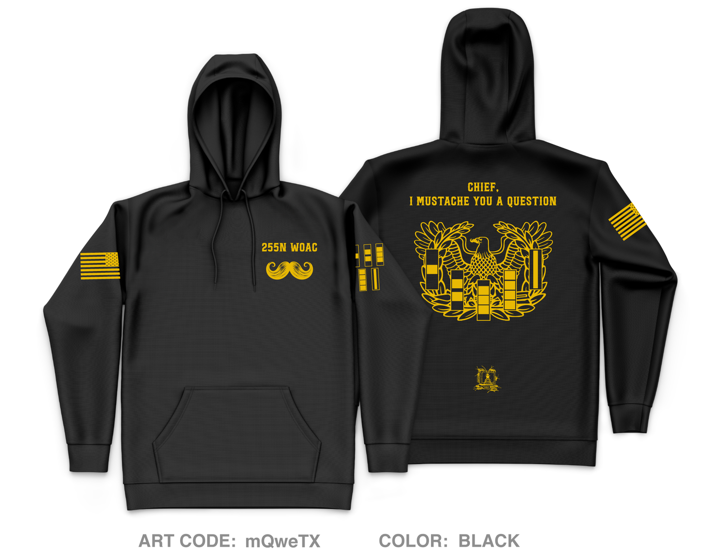 WOAC 255N Core Men's Hooded Performance Sweatshirt - mQweTX