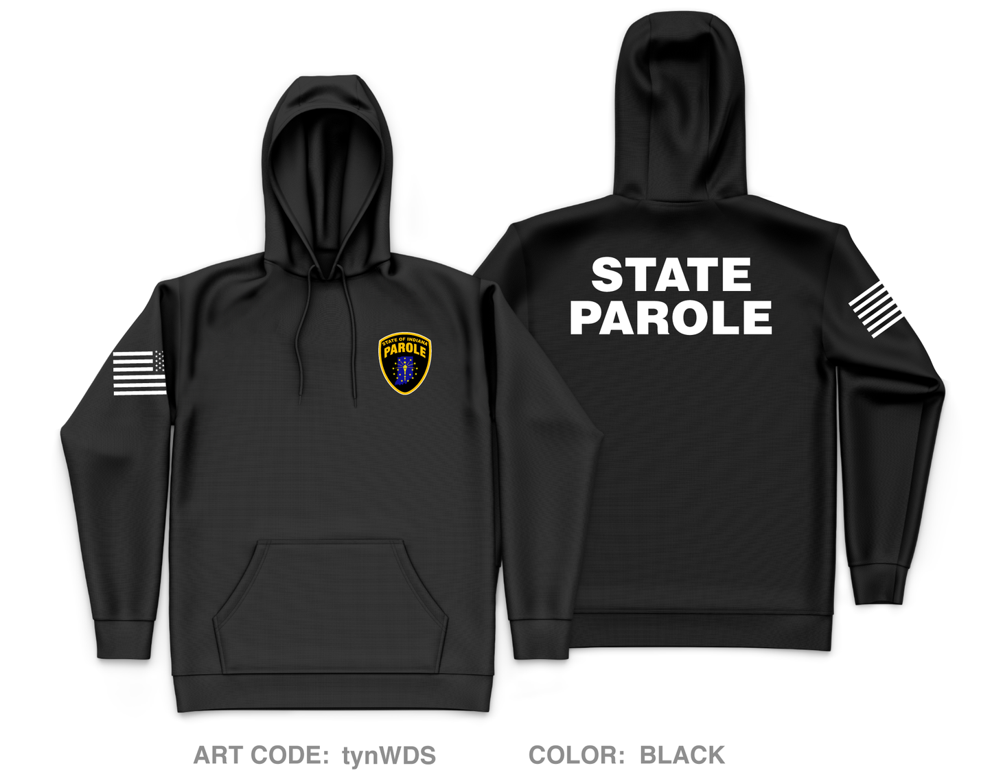 South Bend Parole Core Men's Hooded Performance Sweatshirt - tynWDS