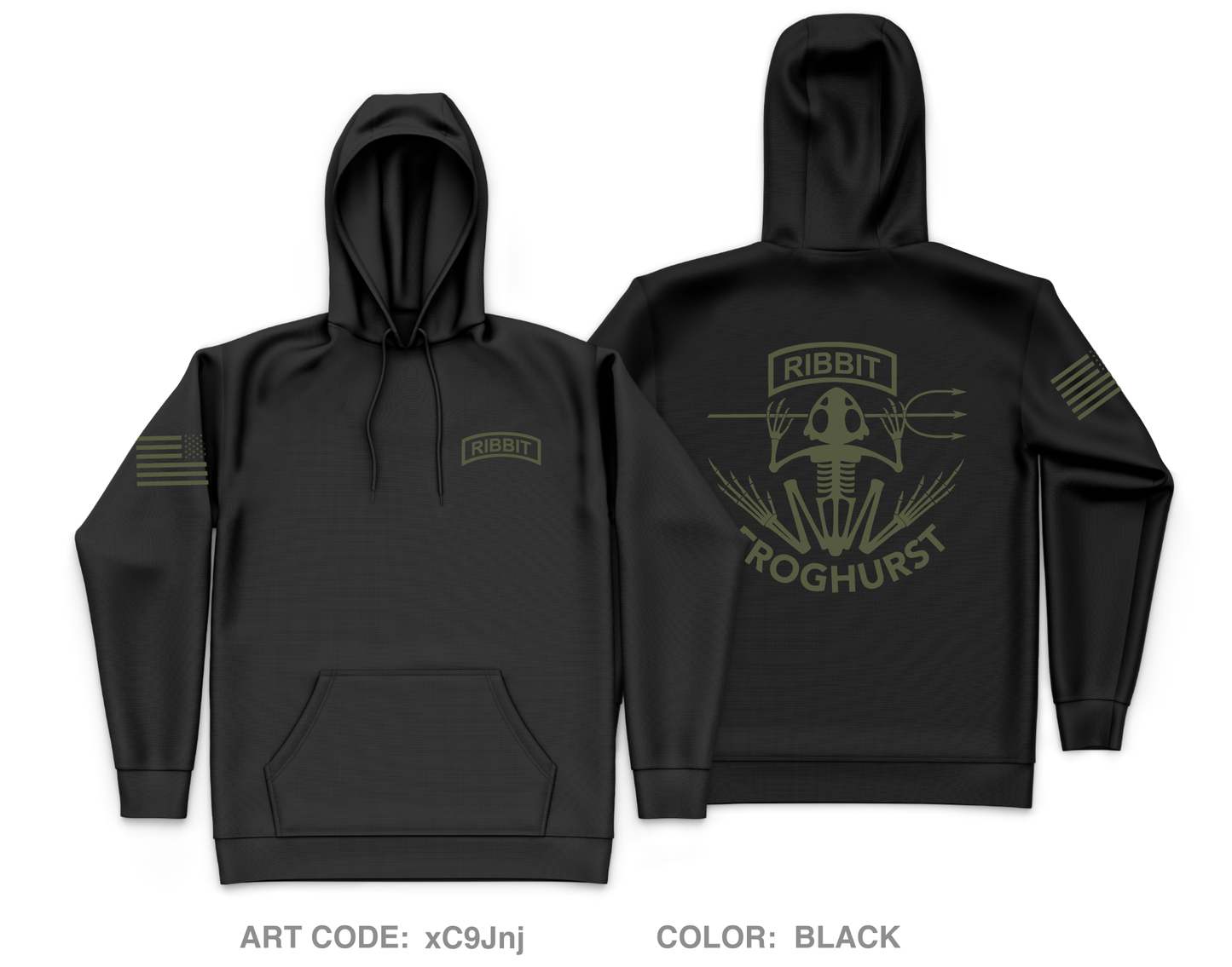 Froghurst Core Men's Hooded Performance Sweatshirt - xC9Jnj