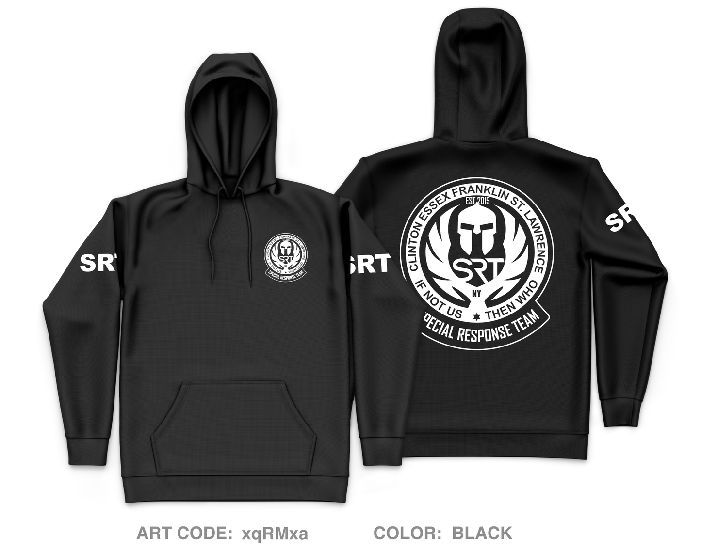 Northern Regional Special Response Team Core Men's Hooded Performance Sweatshirt - xqRMxa