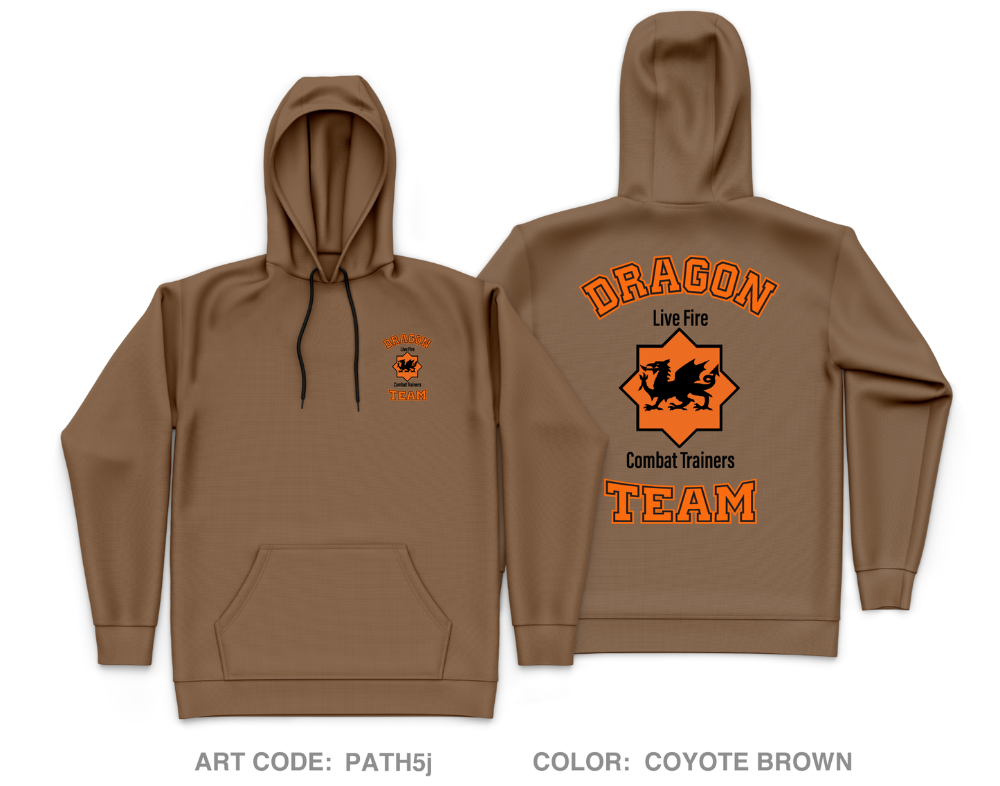 Dragon Store 1 Core Men's Hooded Performance Sweatshirt - PATH5j