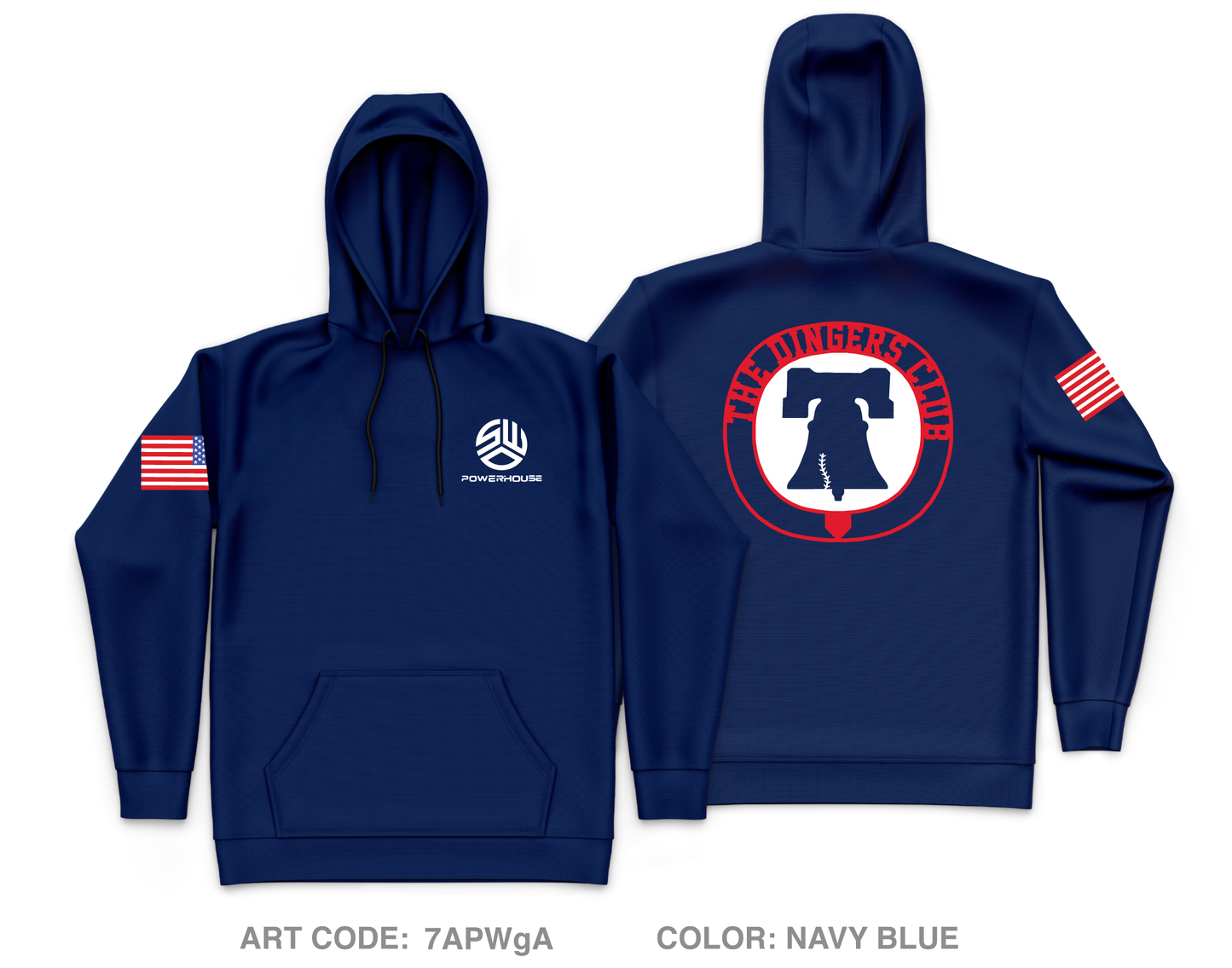 SWO Powerhouse Core Men's Hooded Performance Sweatshirt - 7APWgA