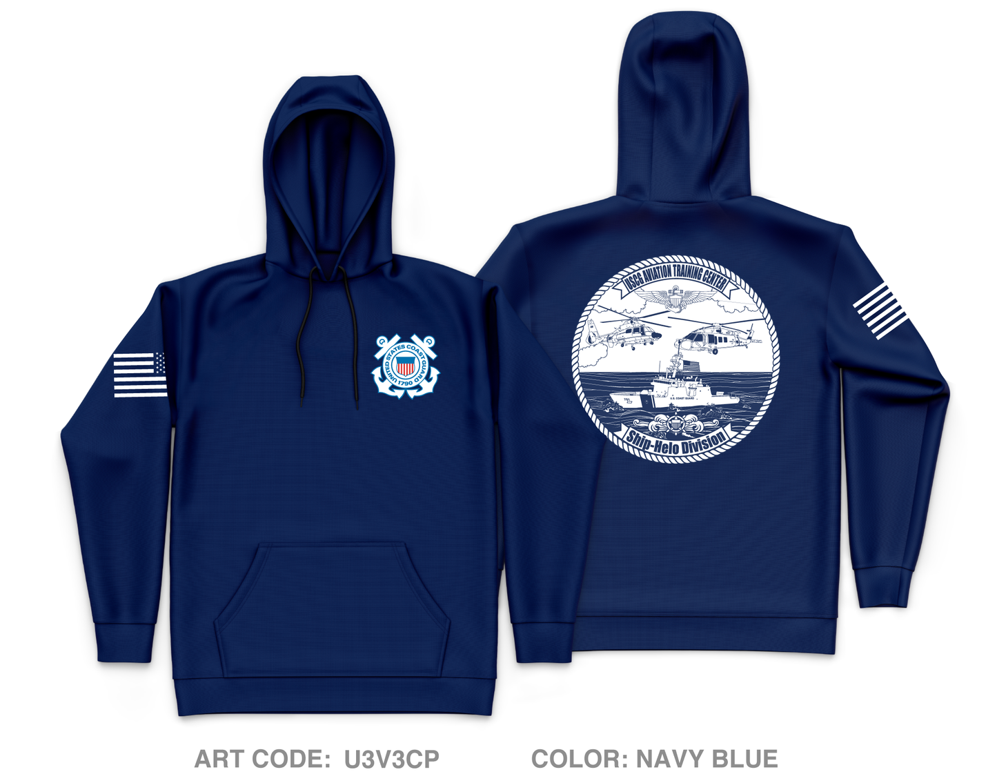 ATC SHIP/HELO Core Men's Hooded Performance Sweatshirt - U3V3CP