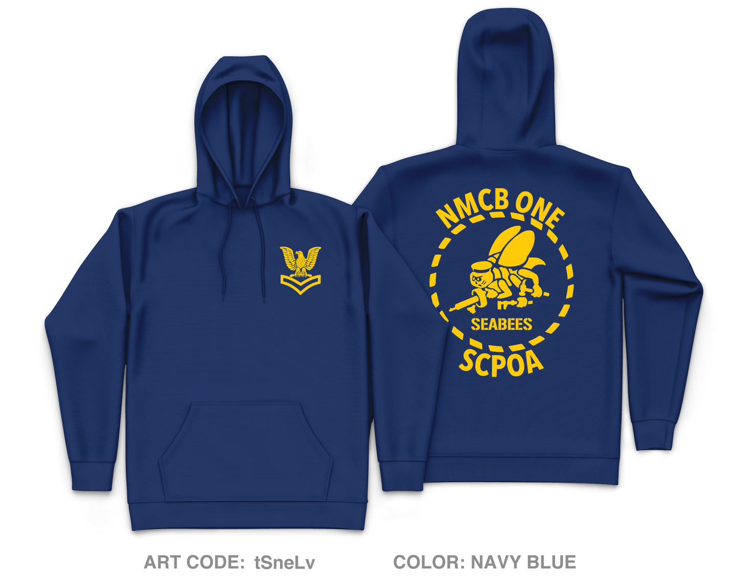 NMBC 1 SCPOA Core Men's Hooded Performance Sweatshirt - tSneLv